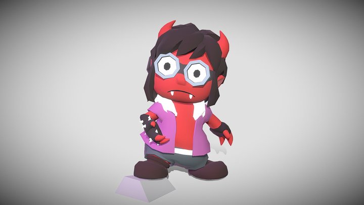 Roy Haru, The Hero 3D Model