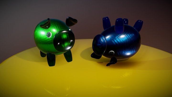 Piggys 3D Model
