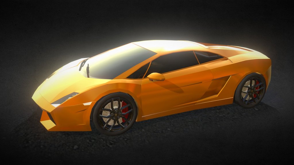 LAMBO - 3D model by Arthurchikman [68f9c2f] - Sketchfab