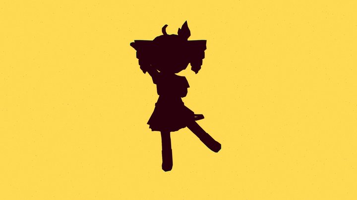 Tetoris / Teto LowPoly/PS1 Style 3D Model