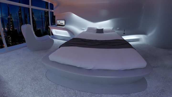 Hotel Puerta America - Hotels Silken 3D Model