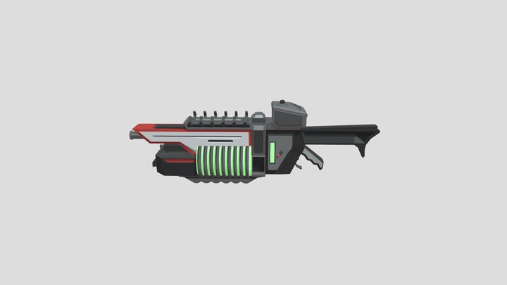 Photon Gun 3D Model