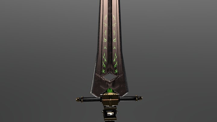 Gehennan Swordspear 3D Model