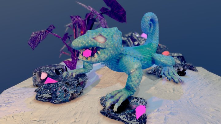 Lizard 3D Model