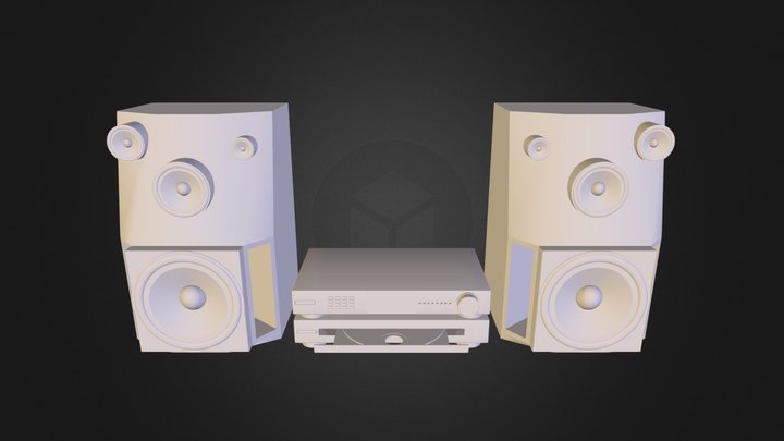 Minicomponente 3D Model