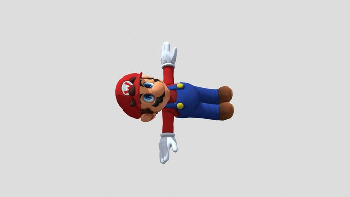 Wii - Mario Party 9 - Mario 3D Model