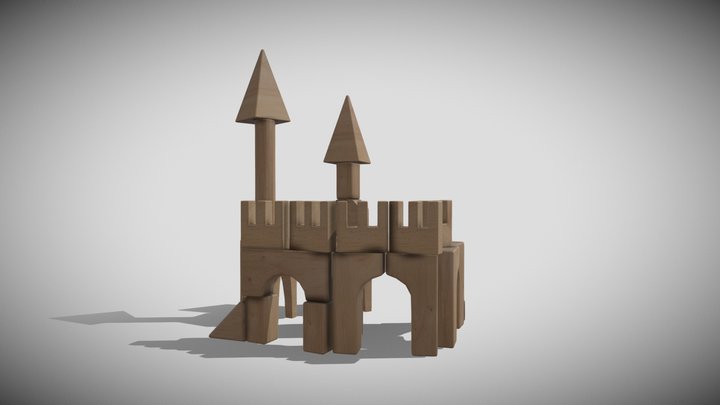 BlockCastle 3D Model