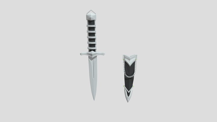 Assassin dagger 3D Model