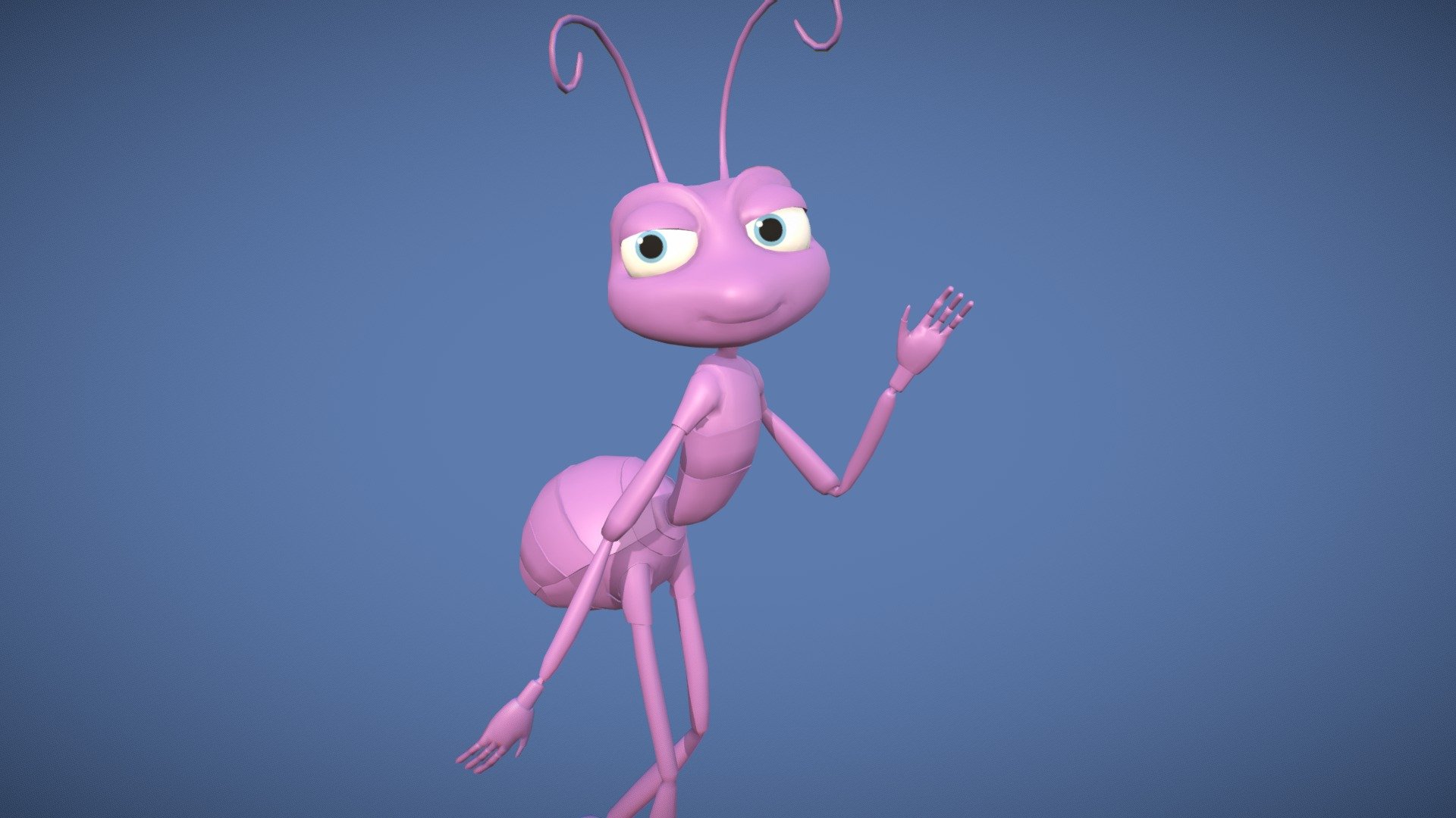 Ant From A Bug S Life 3d Model By Liatan [68fd141] Sketchfab