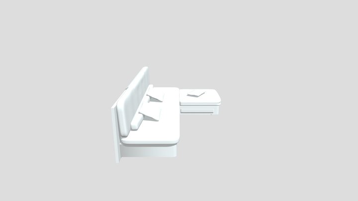 Simple Sofa 3D Model