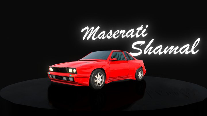 Maserati Shamal 3D Model
