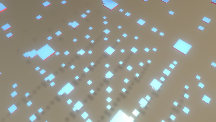 Turbulent Cube 3D Model