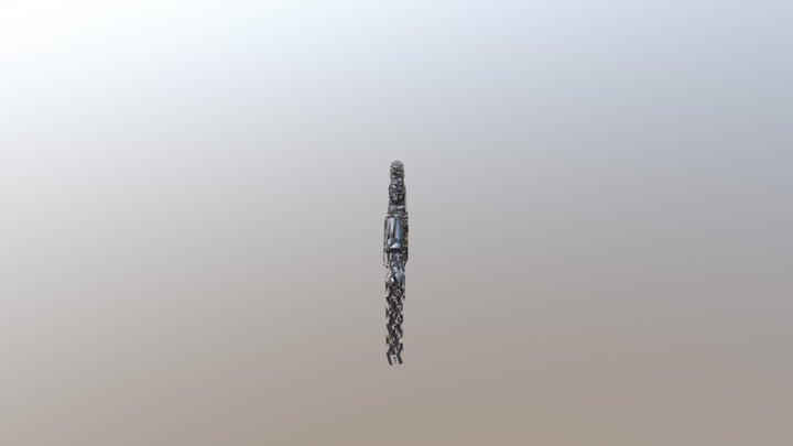SCAR-H Rifle 3D Model