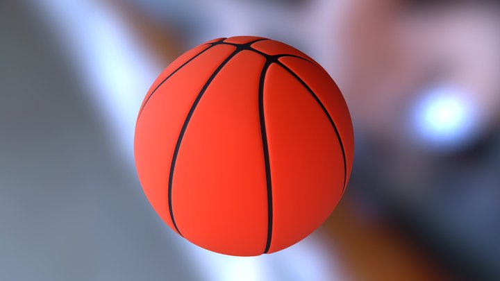 Basketball ball set 005 3D Model