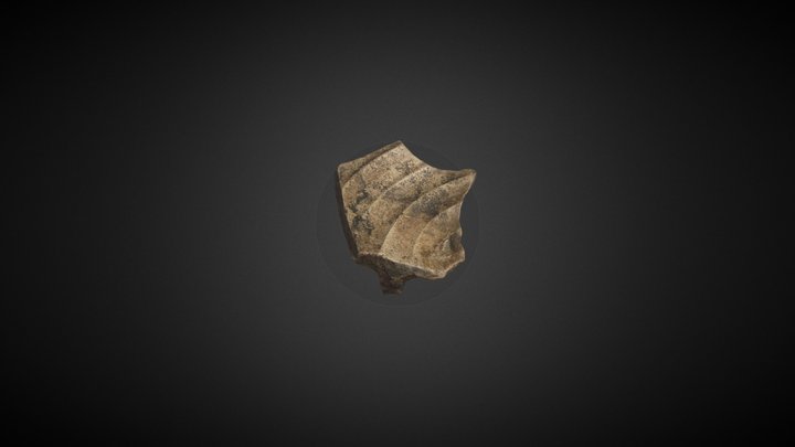 A fragment of Roman pottery 3D Model