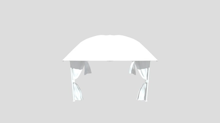 Quictent Gazebo for Patios 3D Model