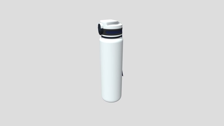 Stylized Water Bottel 3D Model