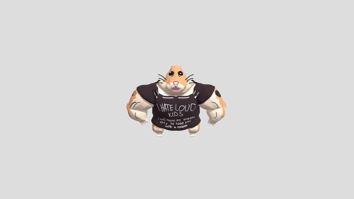 Хомячок Савелий на связи 3D Model