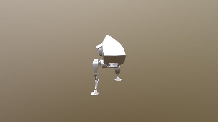 Robo Trex Walking animation 3D Model