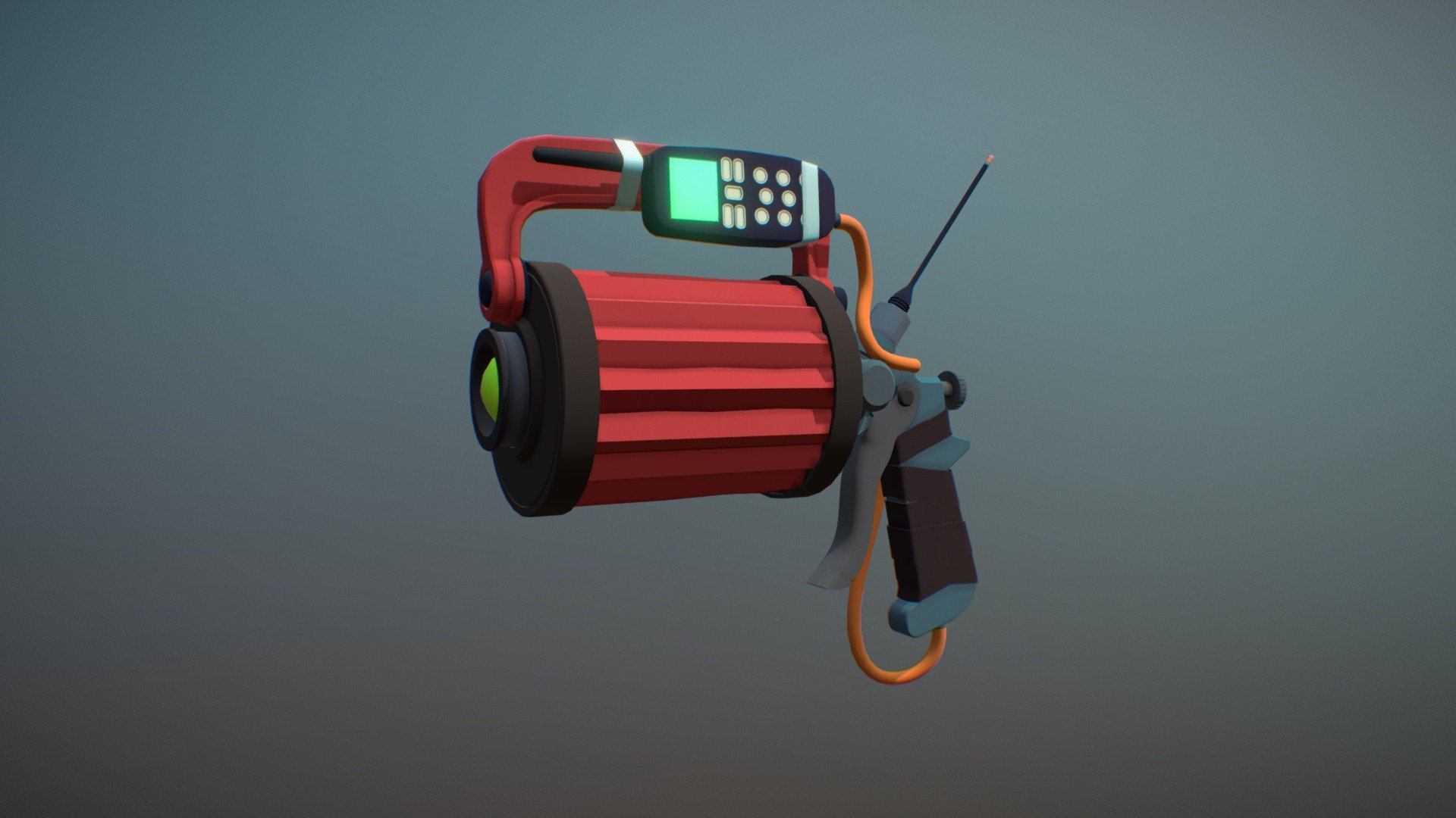 Day-1 | Pistol - 3D model by exotic_infinity [69072a3] - Sketchfab
