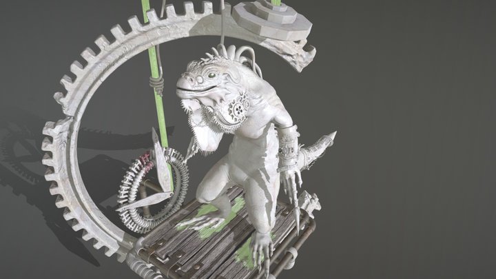 Vault 13 3D Model