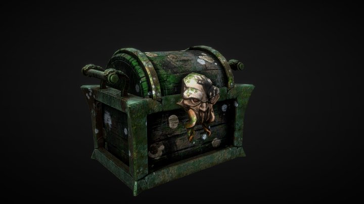 old treasure chest 3D Model
