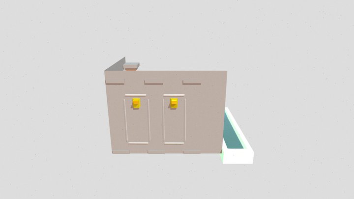 Habitacion de Aurelia de Cota 3D Model
