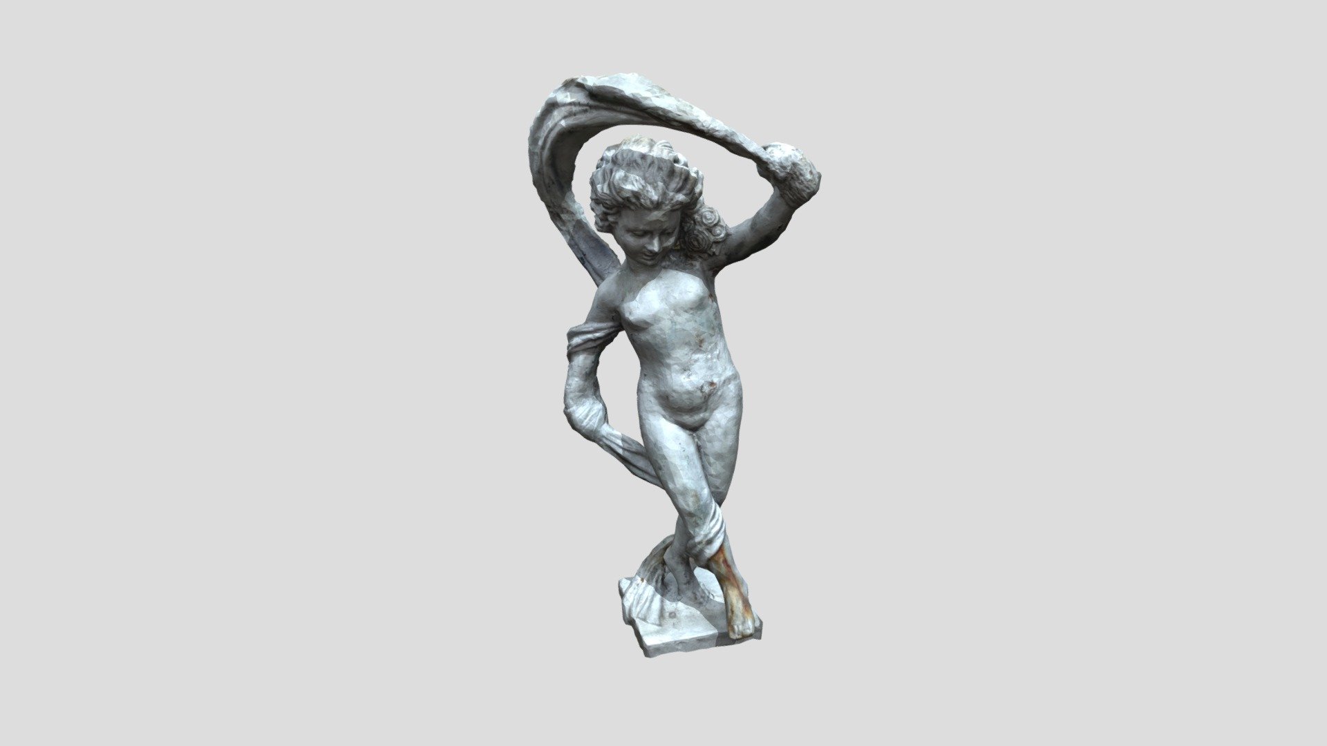 Cherub Statue Photoscan