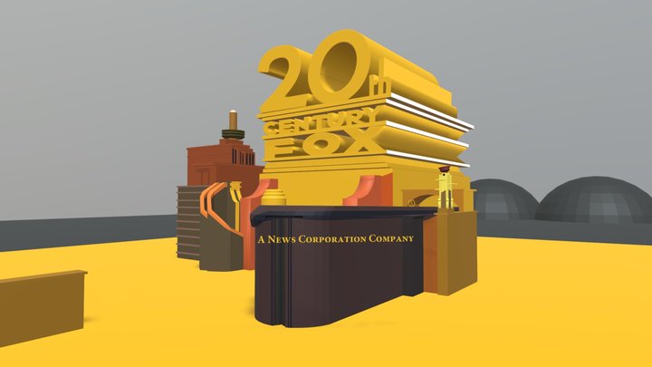 20th-century-fox-1953-1994-style-v5 3D Model