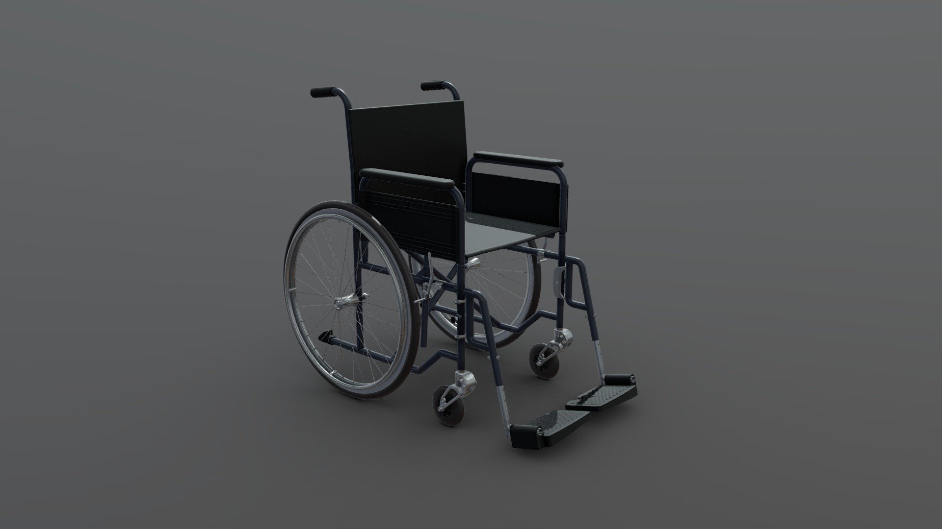 Wheelchair / CAD model processed 3D model by plasmaernst [690a683