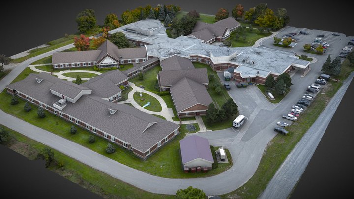 Retirement Care Facility Photogrammetry – Modelo 3D gratuito STL