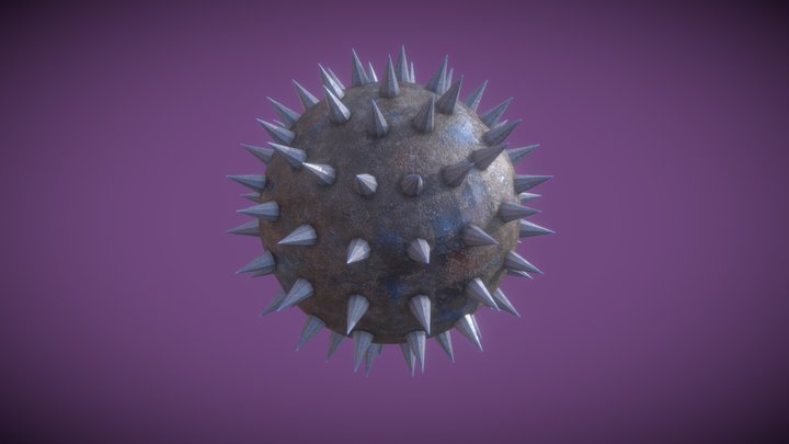 SwitchNTrap: Spike Ball For Unity 3D Model
