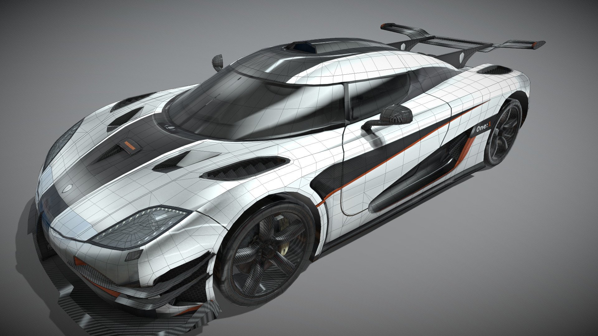 Koenigsegg one - Buy Royalty Free 3D model by paperscan [690d40e ...