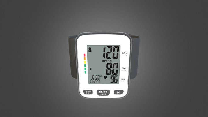 Blood Pressure Device 3D Model
