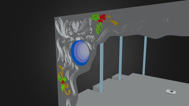 Nutcracker proscenium 3D Model