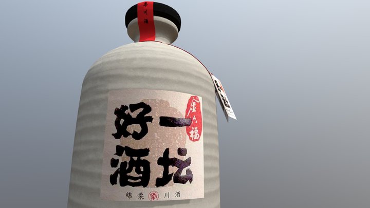 Jin Liu Fu Bai Jiu 4147774 3D Model