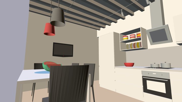 Kitchen 3D Model