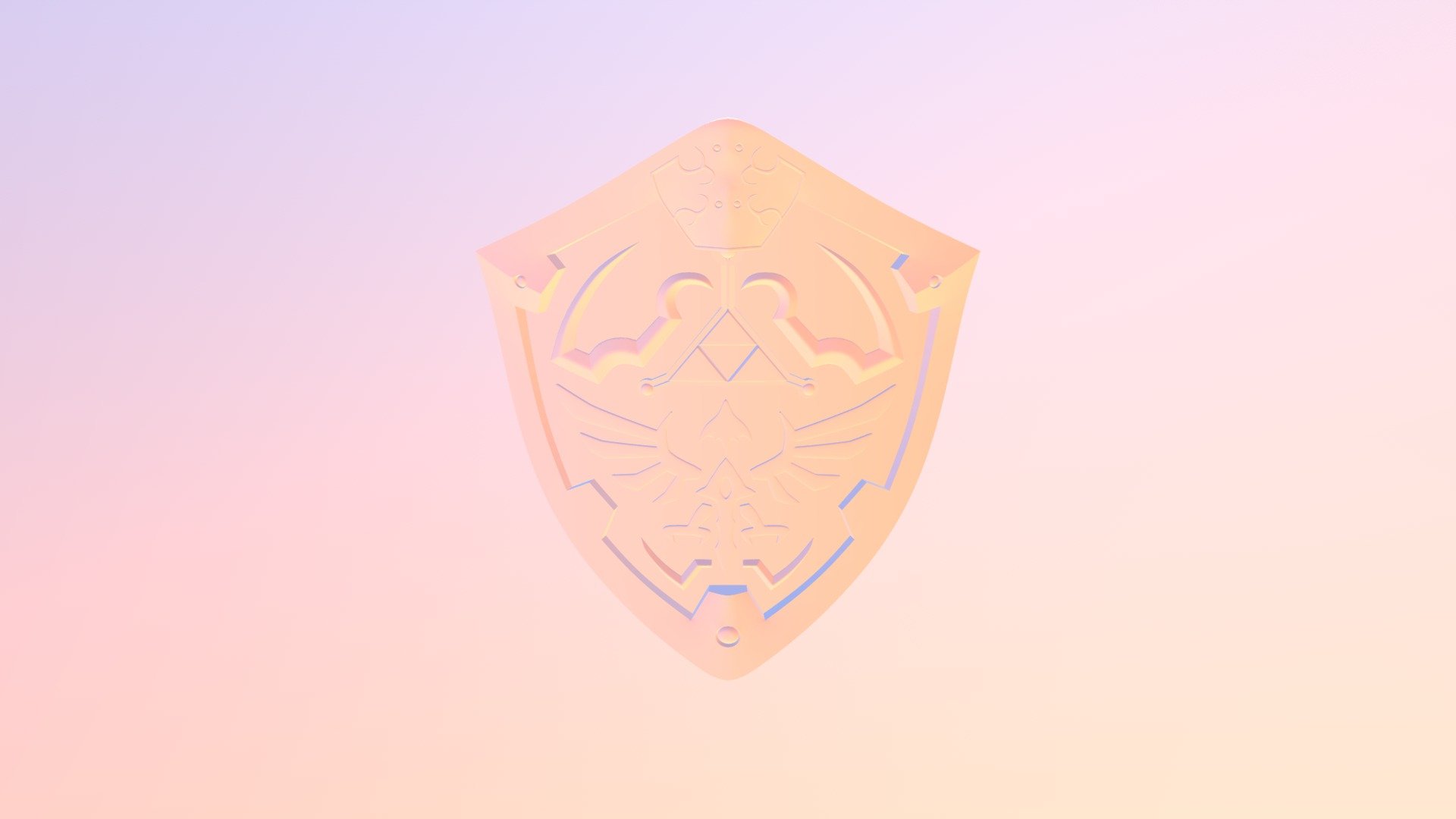 Hylian Shield - 3D model by tuvil360 [690fc85] - Sketchfab