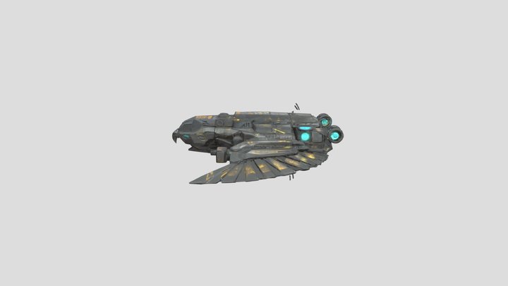 Águila Nocturna 3D Model