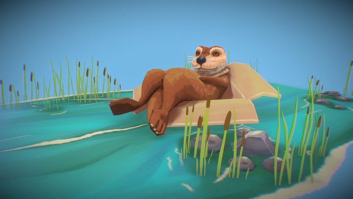 Otter Box 3D Model