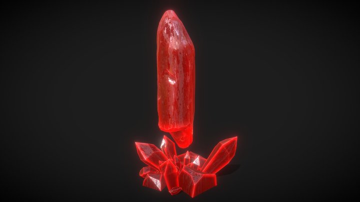 Magic crystal 3D Model