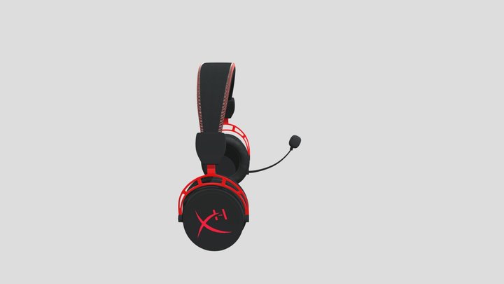 Head Set HiperX 2 3D Model