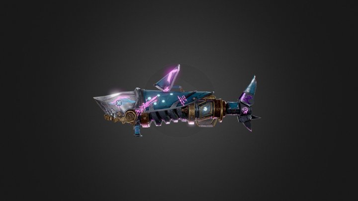 Arcane's Jinx's Fishbones 3D Model