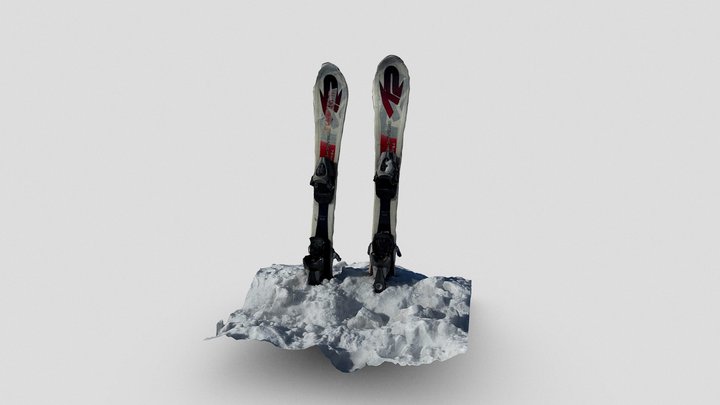 Iris first skis – Free 3D Model STL
