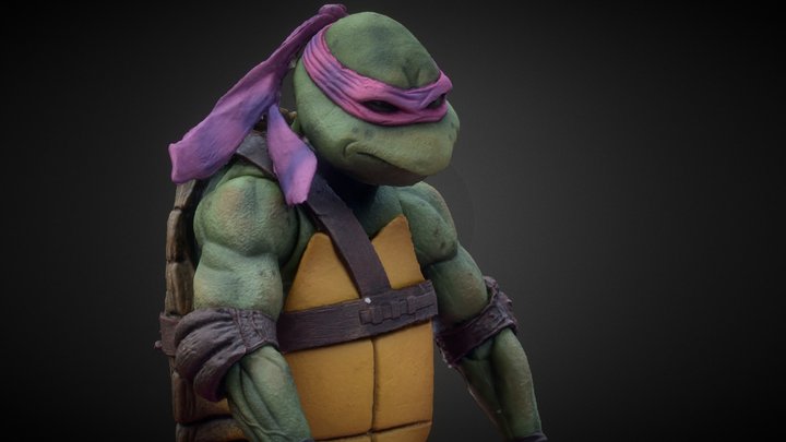 TMNT Donatello Classic 3D Model