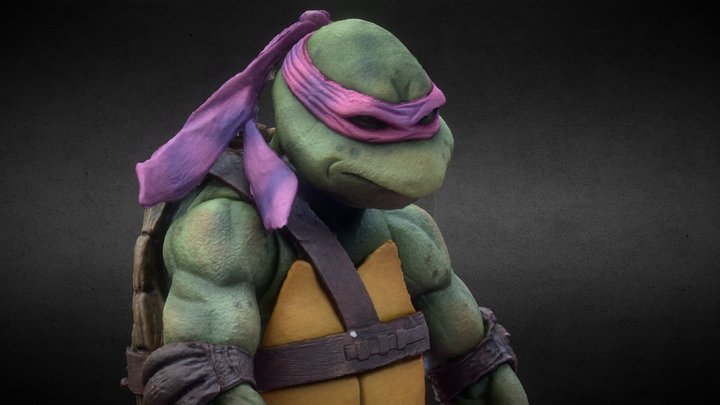 TMNT Donatello Classic 3D Model