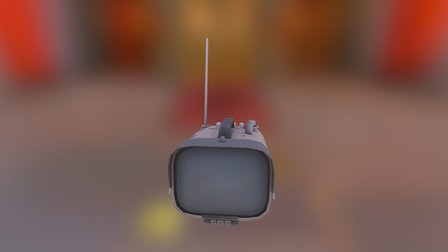 Alien Isolation Portable TV 3D Model