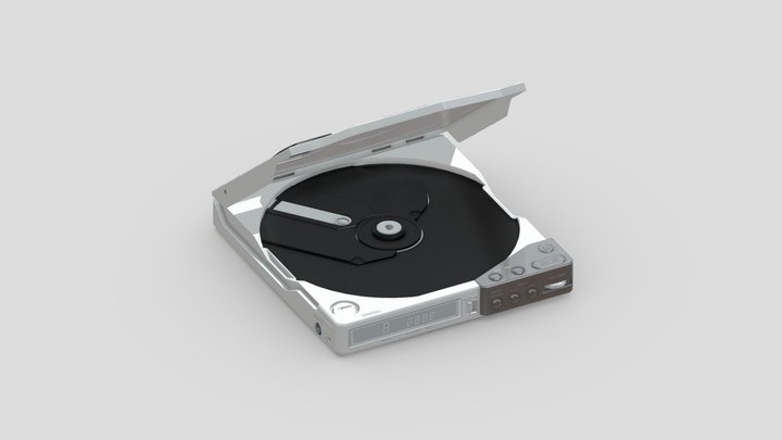 Discman D150 3D Model
