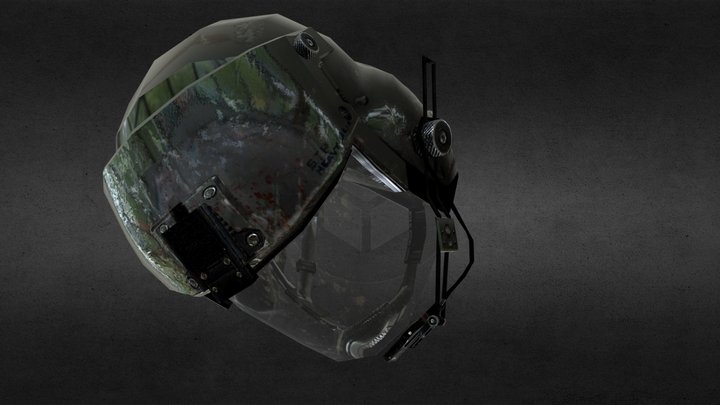 Juggernaut Helmet 3D Model