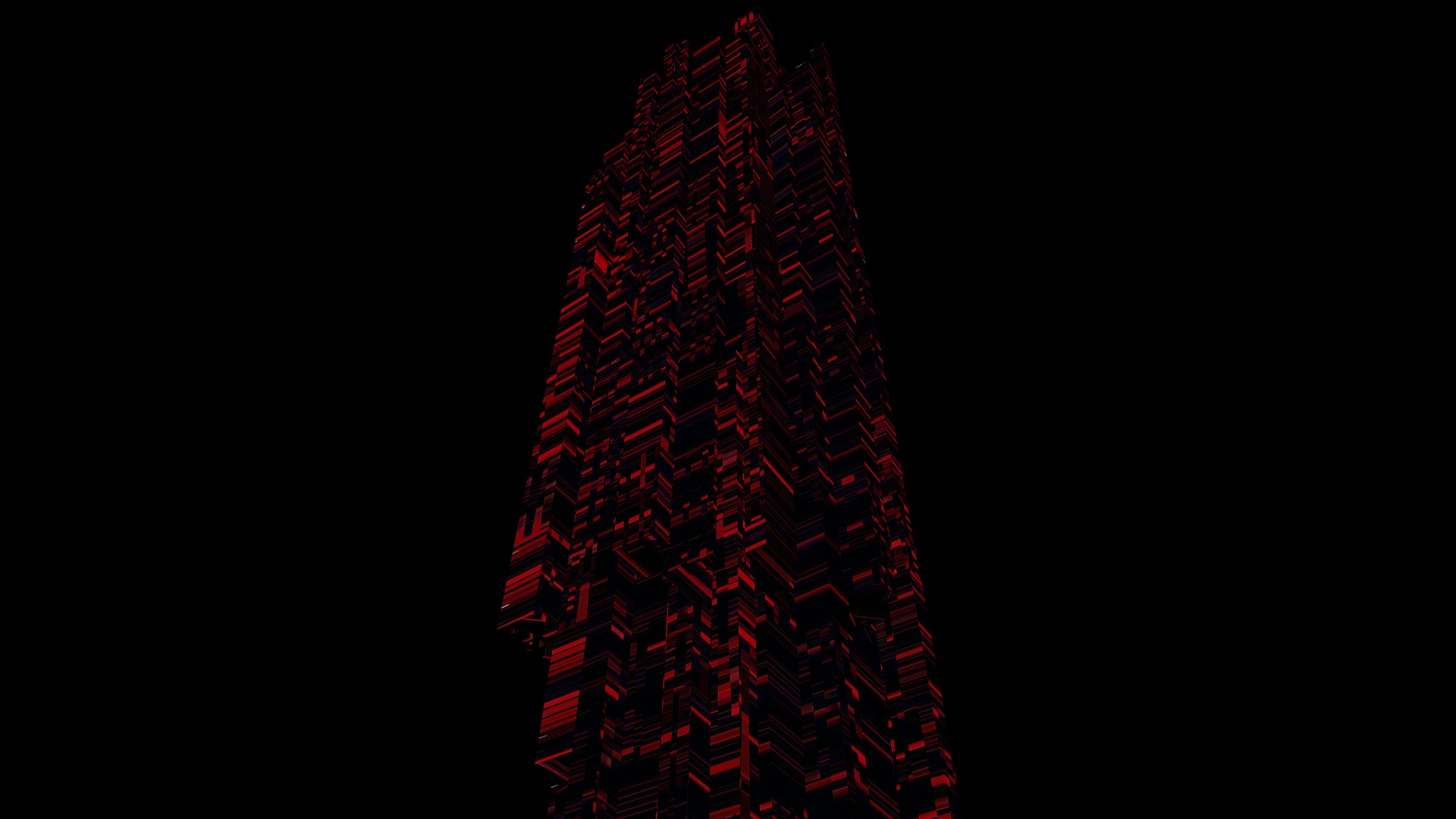 3D model Sci fi Skyscrapers 4 - This is a 3D model of the Sci fi Skyscrapers 4. The 3D model is about background pattern.